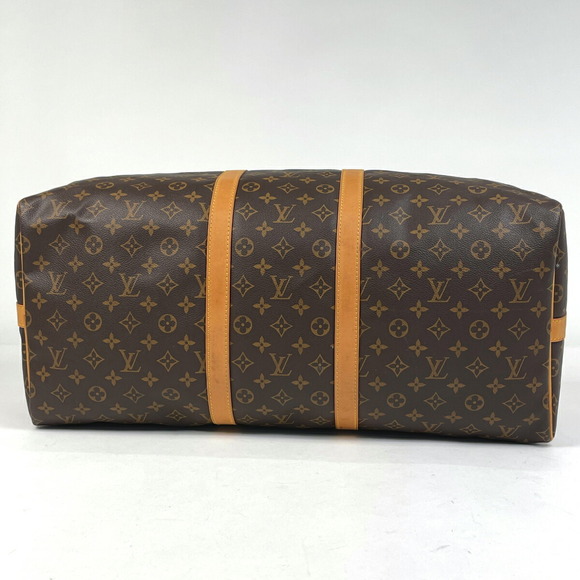 Louis Vuitton Keepall Bandouliere Travel Business Trip Boston Bag Monogram